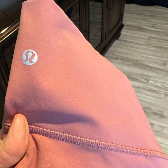 lululemon Align™ High-Rise Pant 28" in soft pink color size 4. - Picture 11 of 14